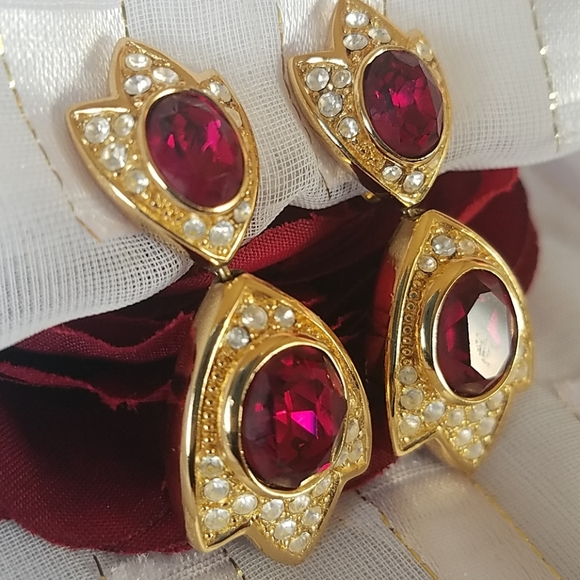 CHRISTIAN DIOR EARRINGS - Picture 2 of 5